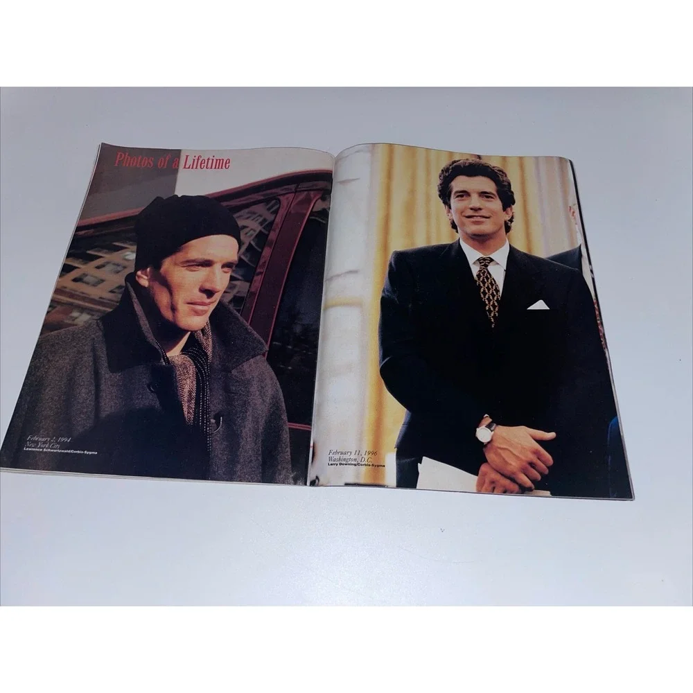JFK Jnr Commemorative Magazine 1999 70 Photos covering his life
